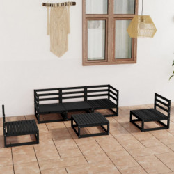 6-tlg. Garten-Lounge-Set...
