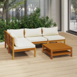 5-tlg. Garten-Lounge-Set...