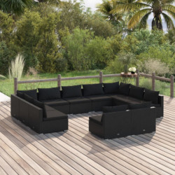11-tlg. Garten-Lounge-Set...