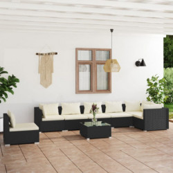 8-tlg. Garten-Lounge-Set...