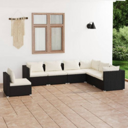 7-tlg. Garten-Lounge-Set...