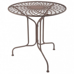 Esschert Design Tisch Metall Viktorianischer Stil MF007