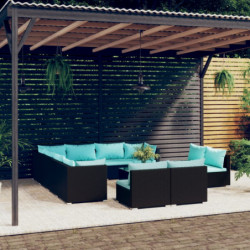 12-tlg. Garten-Lounge-Set...