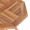 Klappbarer Gartentisch 45x45x45 cm Teak Massivholz