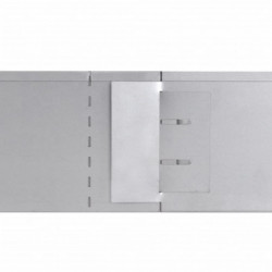 Flexible Rasenkante 5-er Set Verzinkter Stahl 100x14 cm