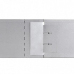 Flexible Rasenkante 15-er Set Verzinkter Stahl 100x14 cm
