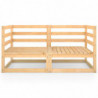 2-Sitzer-Gartensofa Annick Kiefer Massivholz