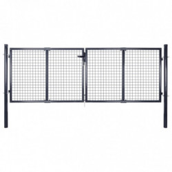 Mesh-Gartentor Verzinkter...
