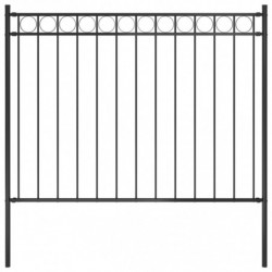 Gartenzaun Stahl 1,7x1,2 m...