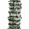 Weidenzaun-Rankgitter 5 Stk. mit künstlichen Blättern 180x60 cm