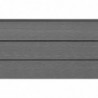 Ersatz-Zaunbretter 9 Stück WPC 170 cm Grau