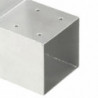Pfostenverbinder L-Form Verzinktes Metall 101 x 101 mm