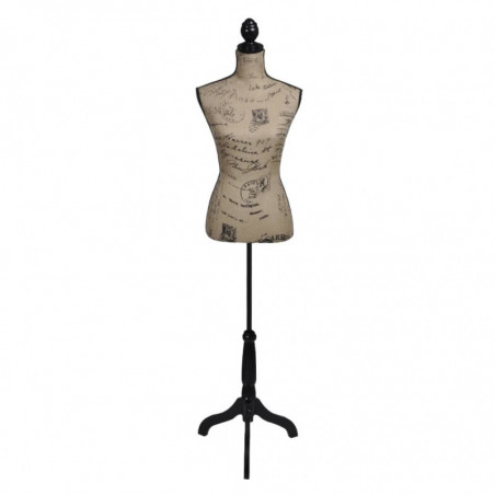 Damenbüste Schneiderpuppe Büste Torso Angezogen Mannequin Jute