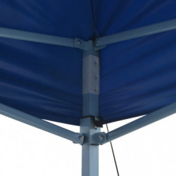Profi-Partyzelt Xi Faltbar 3×4 m Stahl Blau