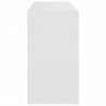 Schuhbank Weiß 103x30x54,5 cm Spanplatte