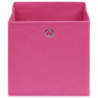 Aufbewahrungsboxen 10 Stk. Rosa 32×32×32 cm Stoff