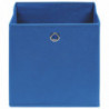 Aufbewahrungsboxen 10 Stk. Vliesstoff 28x28x28 cm Blau