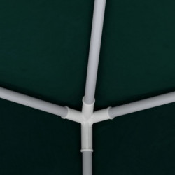 Profi-Partyzelt mit Seitenwänden 2,5×2,5m Grün 90 g/m²