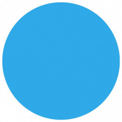 Runde Pool-Abdeckung PE Blau 488 cm