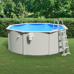 Pool mit Sicherheitsleiter 360x120 cm