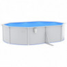 Pool mit Sicherheitsleiter 490x360x120 cm