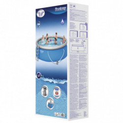 Bestway Fast Set Aufblasbarer Swimmingpool Rund 457x122 cm