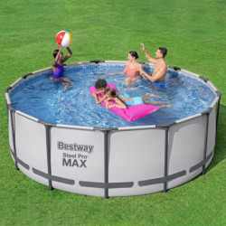 Bestway Steel Pro MAX Rund Pool-Set 396x122 cm