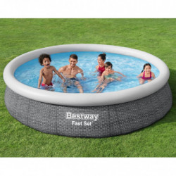 Bestway Swimmingpool-Set Rund 366x76 cm
