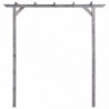 Garten-Pergola Grau 200x40x205 cm Imprägniertes Kiefernholz