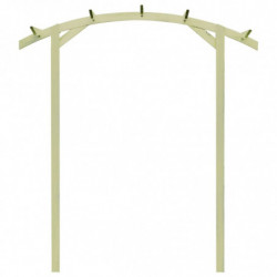 Gartenpergola Imprägniertes Kiefernholz 180×210×40 cm