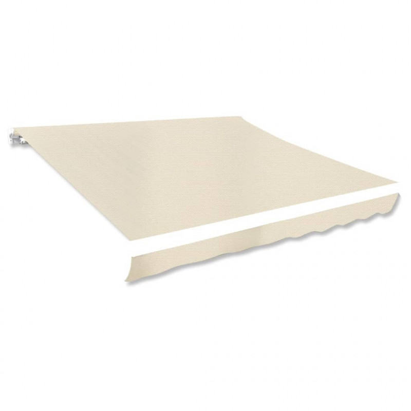 Markisenbespannung Canvas Creme 3 x 2,5 m (ohne Rahmen)