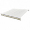 Markisenbespannung Canvas Creme 4 x 3 m (ohne Rahmen)