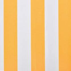 Markisenbespannung Canvas Orange & Weiß 350×250 cm