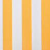 Markisenbespannung Canvas Orange & Weiß 350×250 cm