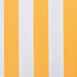 Markisenbespannung Canvas Orange & Weiß 450×300 cm