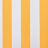 Markisenbespannung Canvas Orange & Weiß 500×300 cm