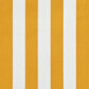 Einziehbare Markise 300×150 cm Gelb und Weiß
