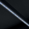 Einziehbare Markise mit LED Handbetrieben 600×300 cm Anthrazit
