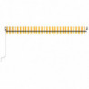 Gelenkarmmarkise Automatisch 500x300 cm Gelb und Weiß