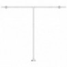 Standmarkise Einziehbar Handbetrieben 300x250 cm Orange/Braun