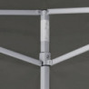 Profi-Partyzelt Xiara Faltbar mit 4 Seitenwänden 2×2m Stahl Anthrazit