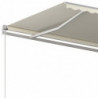 Standmarkise Automatisch 400x350 cm Creme