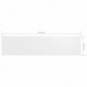 Balkon-Sichtschutz Weiß 120x500 cm Oxford-Gewebe