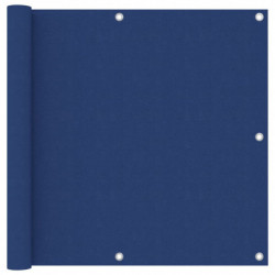 Balkon-Sichtschutz Blau 90x400 cm Oxford-Gewebe