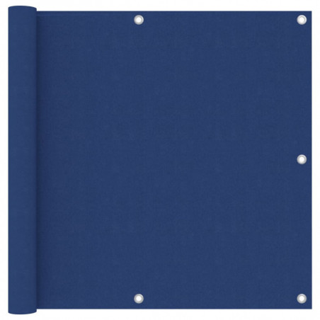 Balkon-Sichtschutz Blau 90x500 cm Oxford-Gewebe