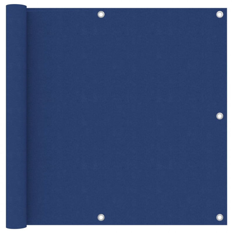 Balkon-Sichtschutz Blau 90x600 cm Oxford-Gewebe