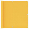 Balkon-Sichtschutz Gelb 90x300 cm Oxford-Gewebe