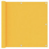 Balkon-Sichtschutz Gelb 90x400 cm Oxford-Gewebe