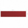 Balkon-Sichtschutz Rot 90x400 cm Oxford-Gewebe