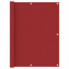 Balkon-Sichtschutz Rot 120x400 cm Oxford-Gewebe